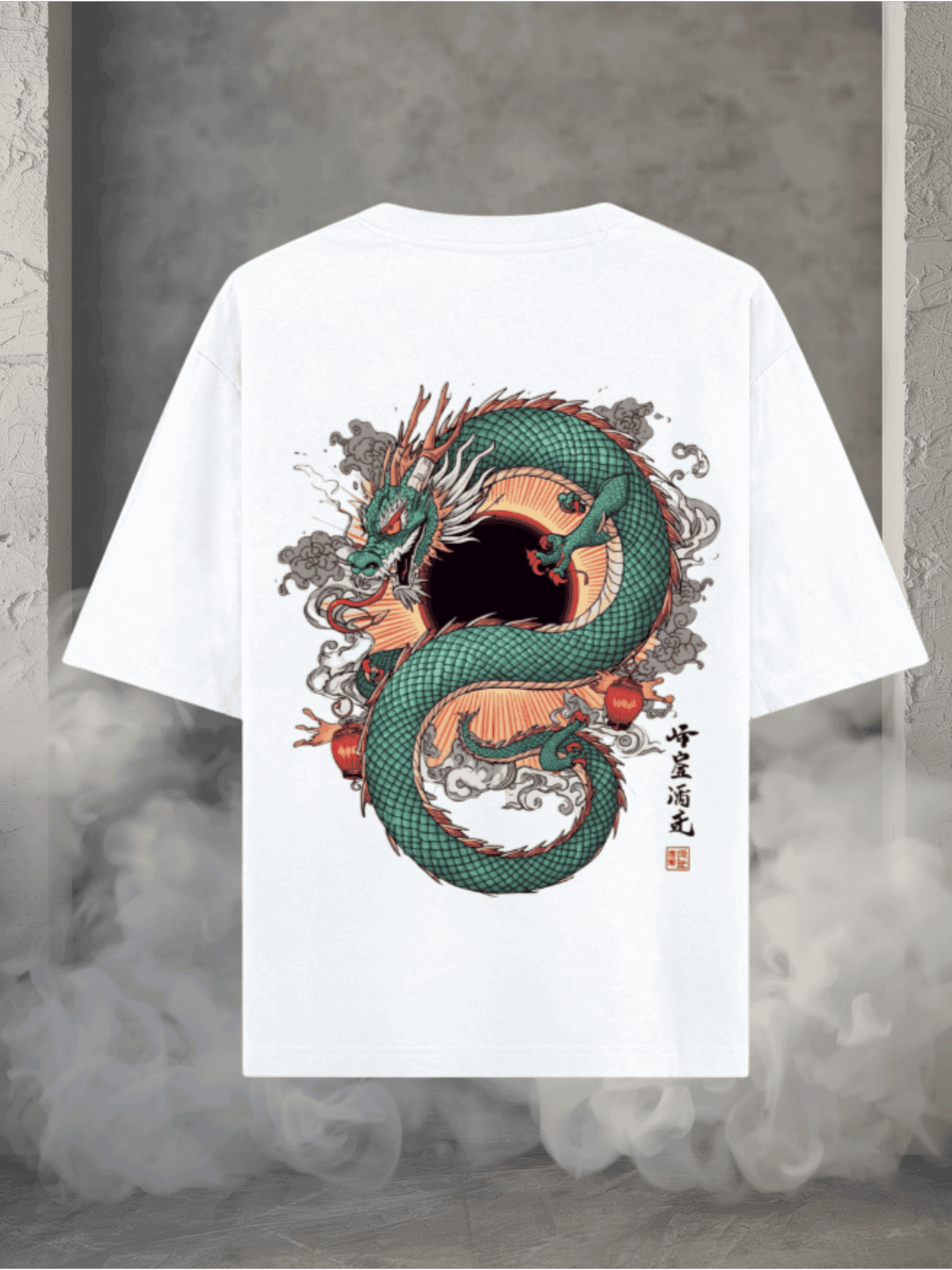 The Ascendant Dragon | Premium Oversized T-Shirt - Image 2