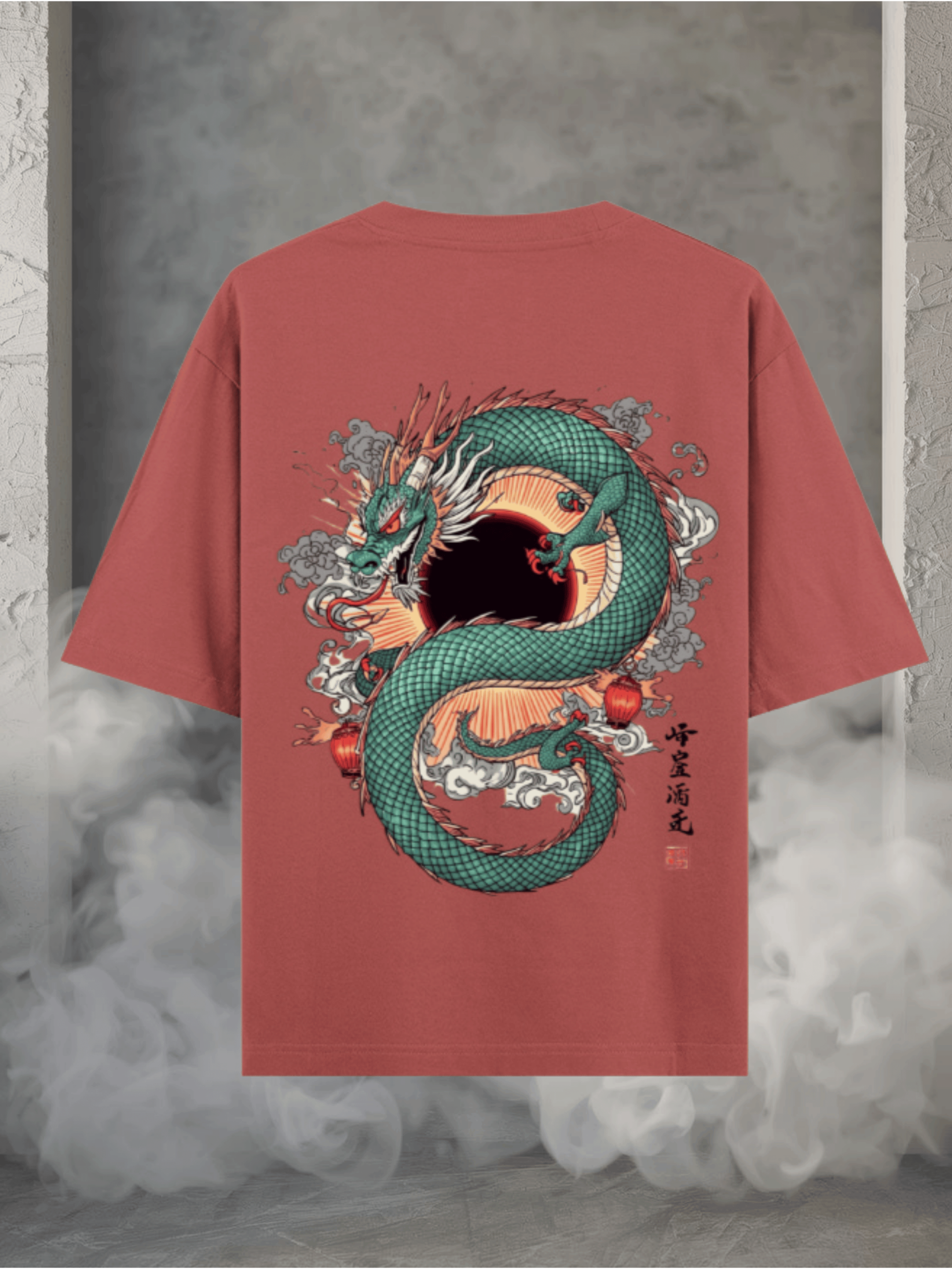 The Ascendant Dragon | Premium Oversized T-Shirt - Image 6