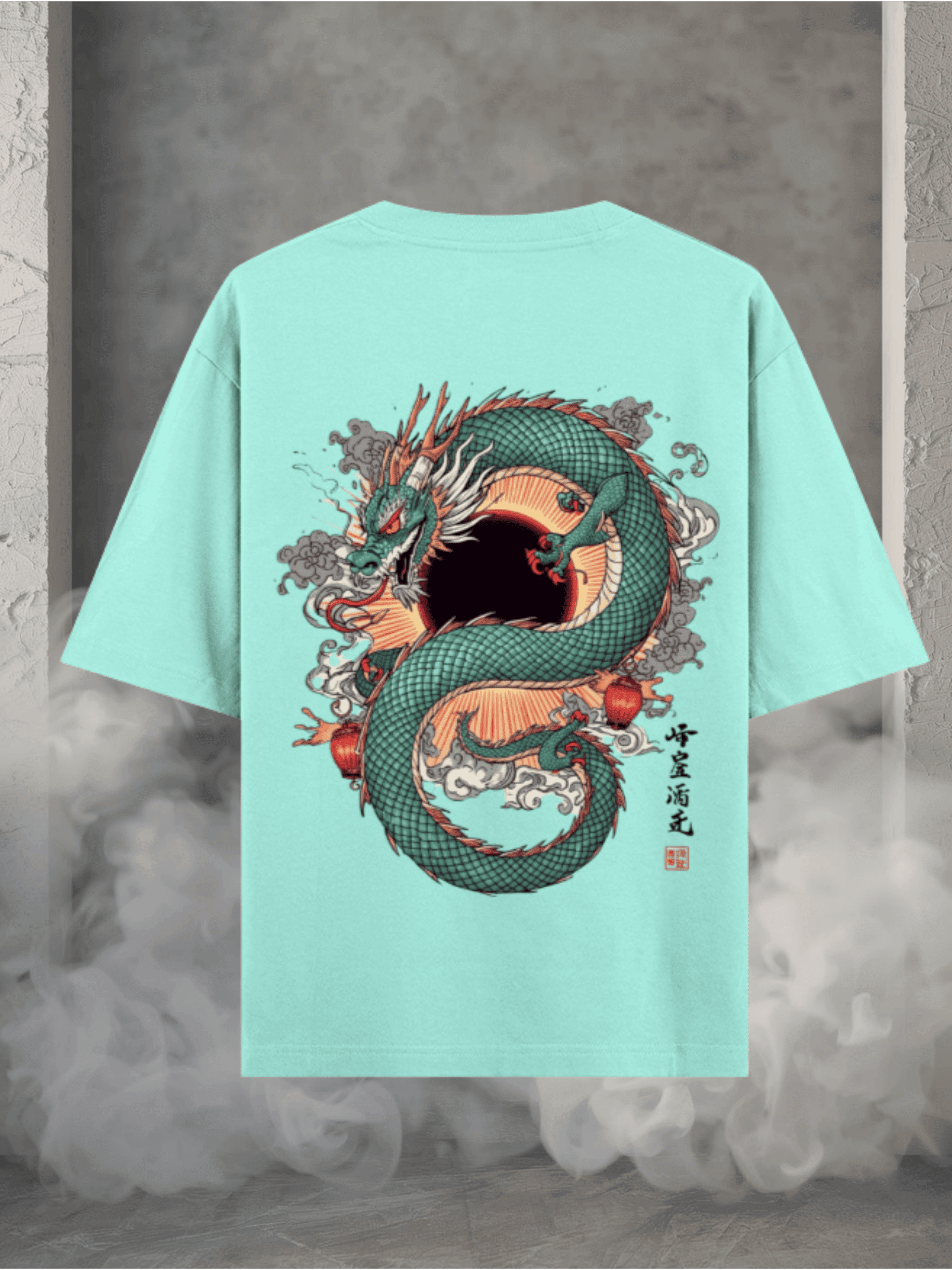 The Ascendant Dragon | Premium Oversized T-Shirt - Image 3
