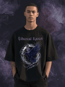 Black Oversized T shirt