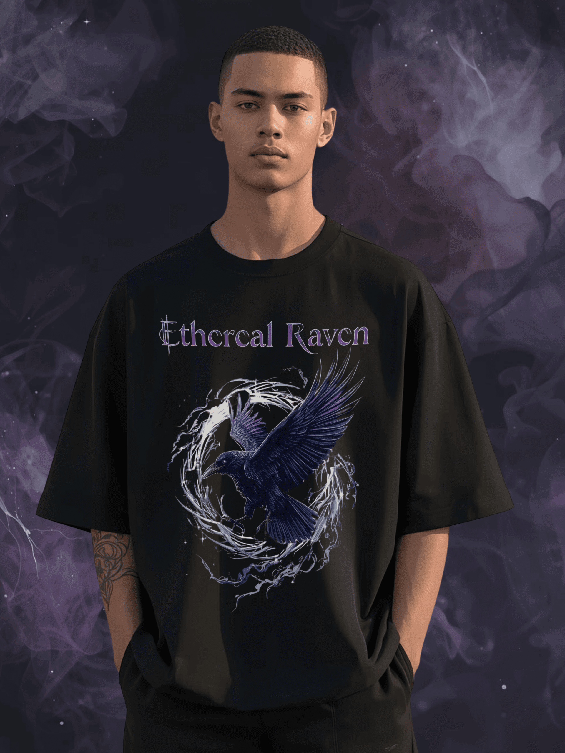 Black Oversized T shirt