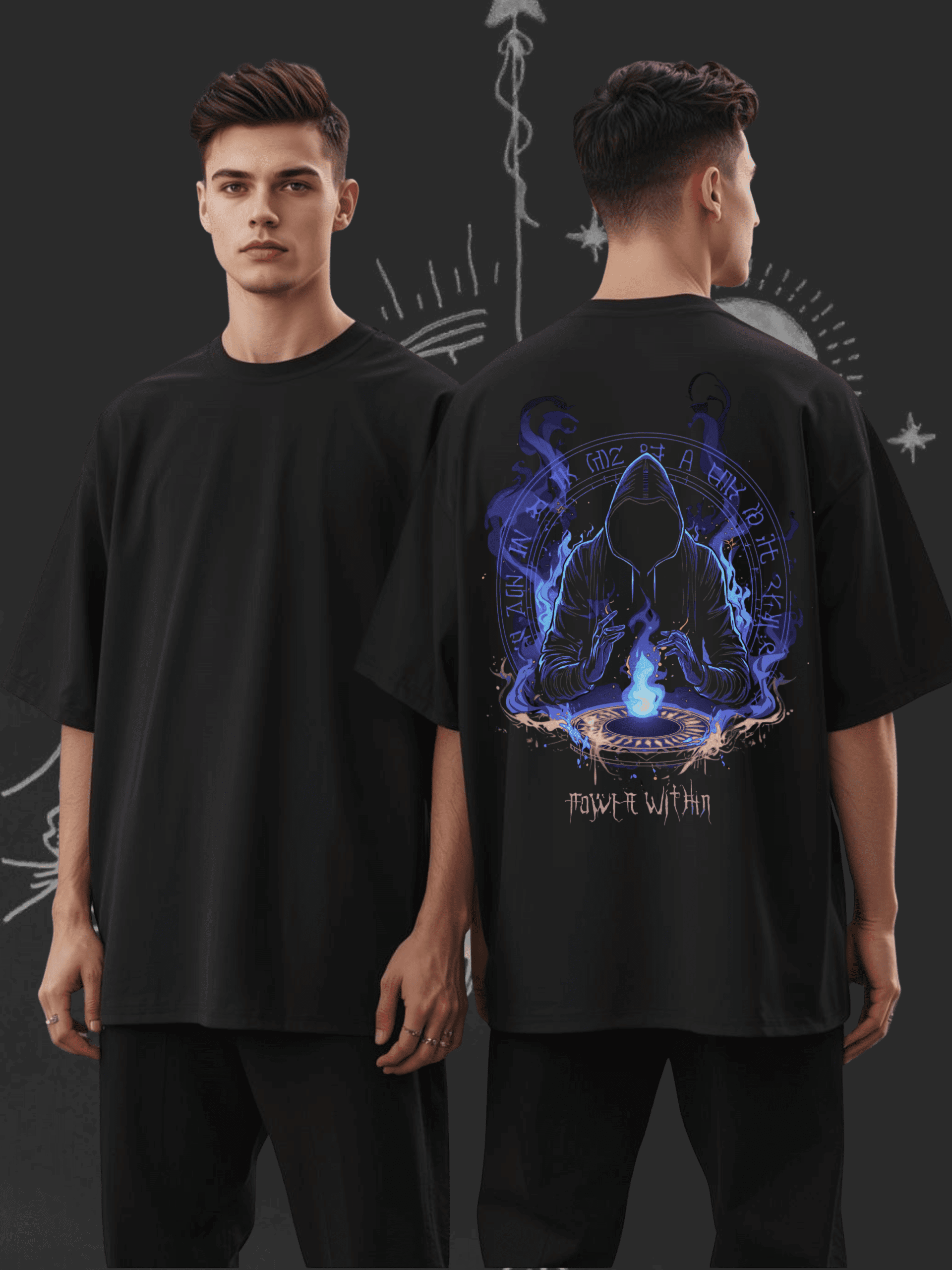 Black Oversized T-shirt