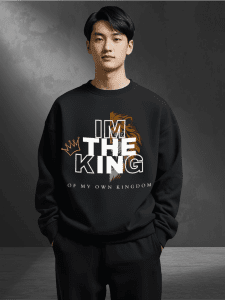 Black Sweatshirt Mockup