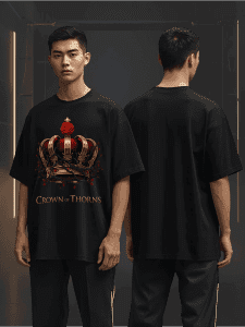 Black oversized mockup