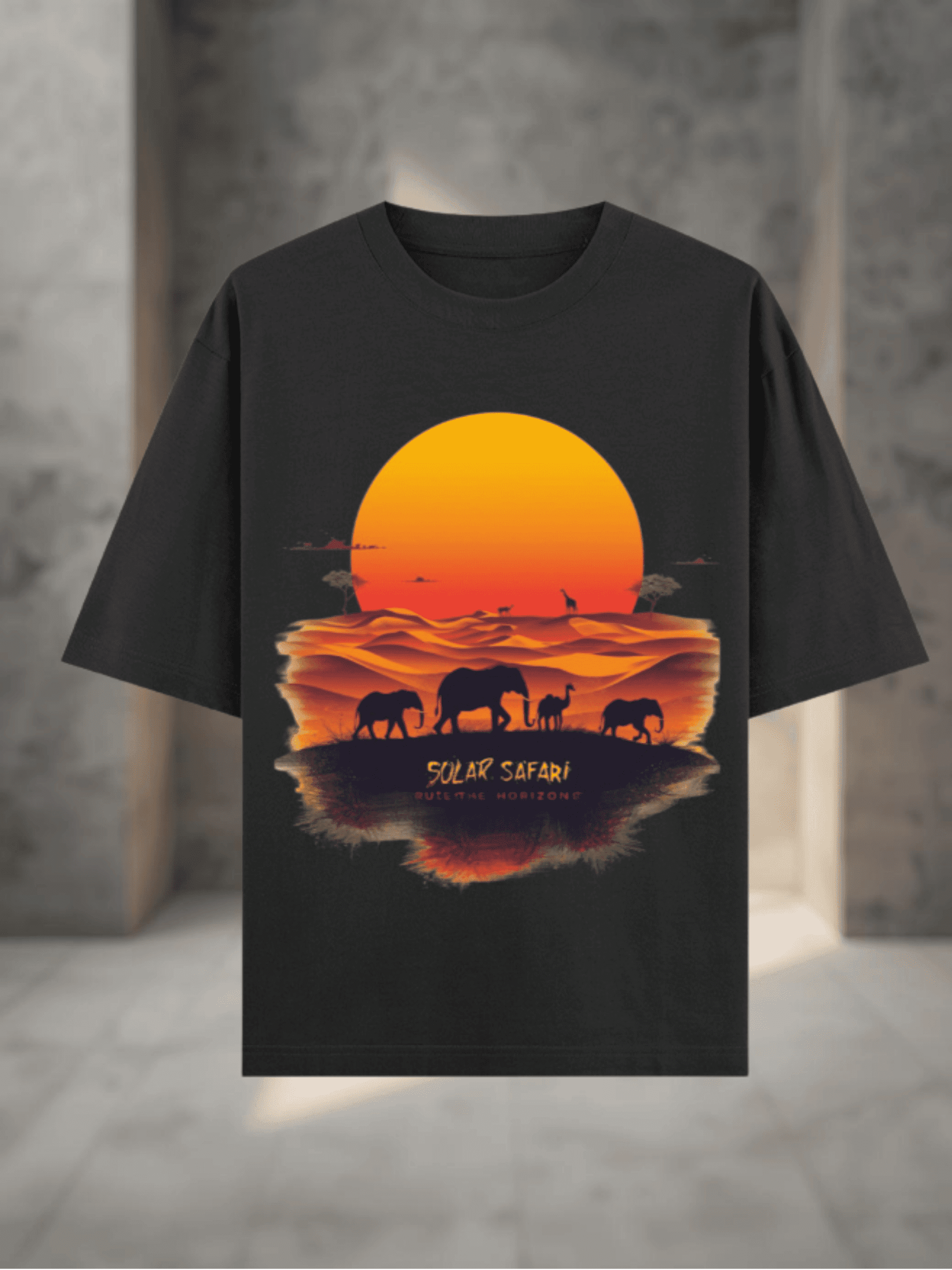 Solar Safari | Oversized T-Shirt - Image 2