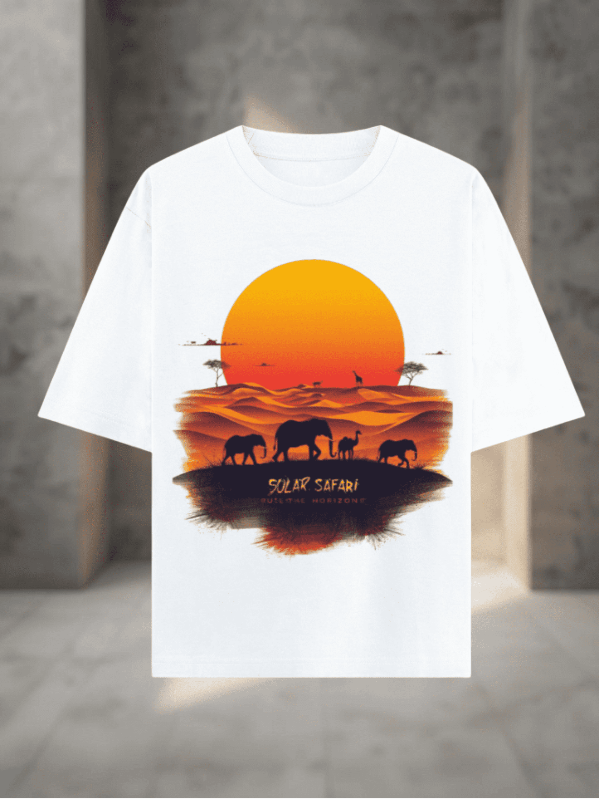 White Oversized T shirt