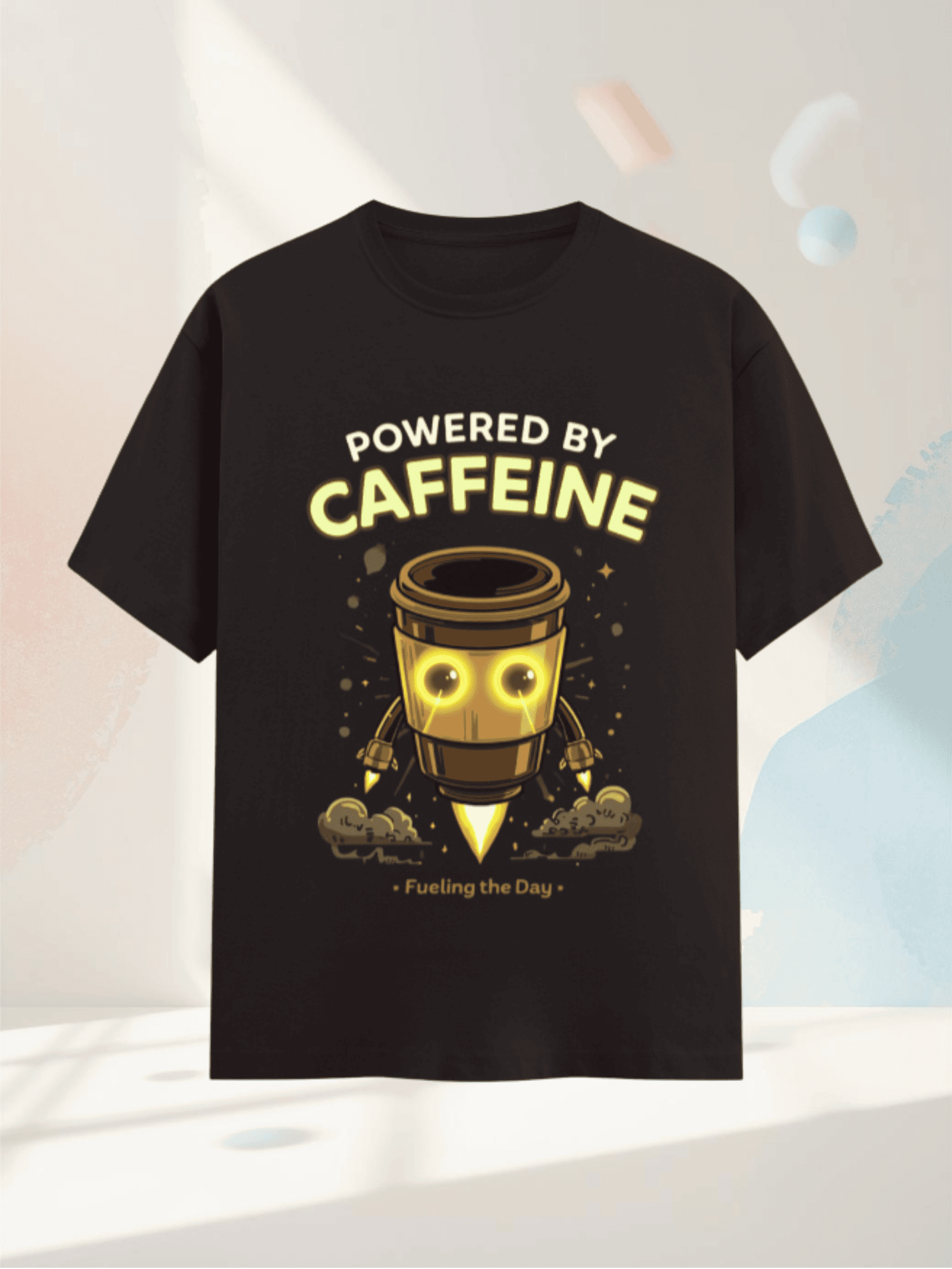 Powered by Caffeine | Classic Tee - Image 4