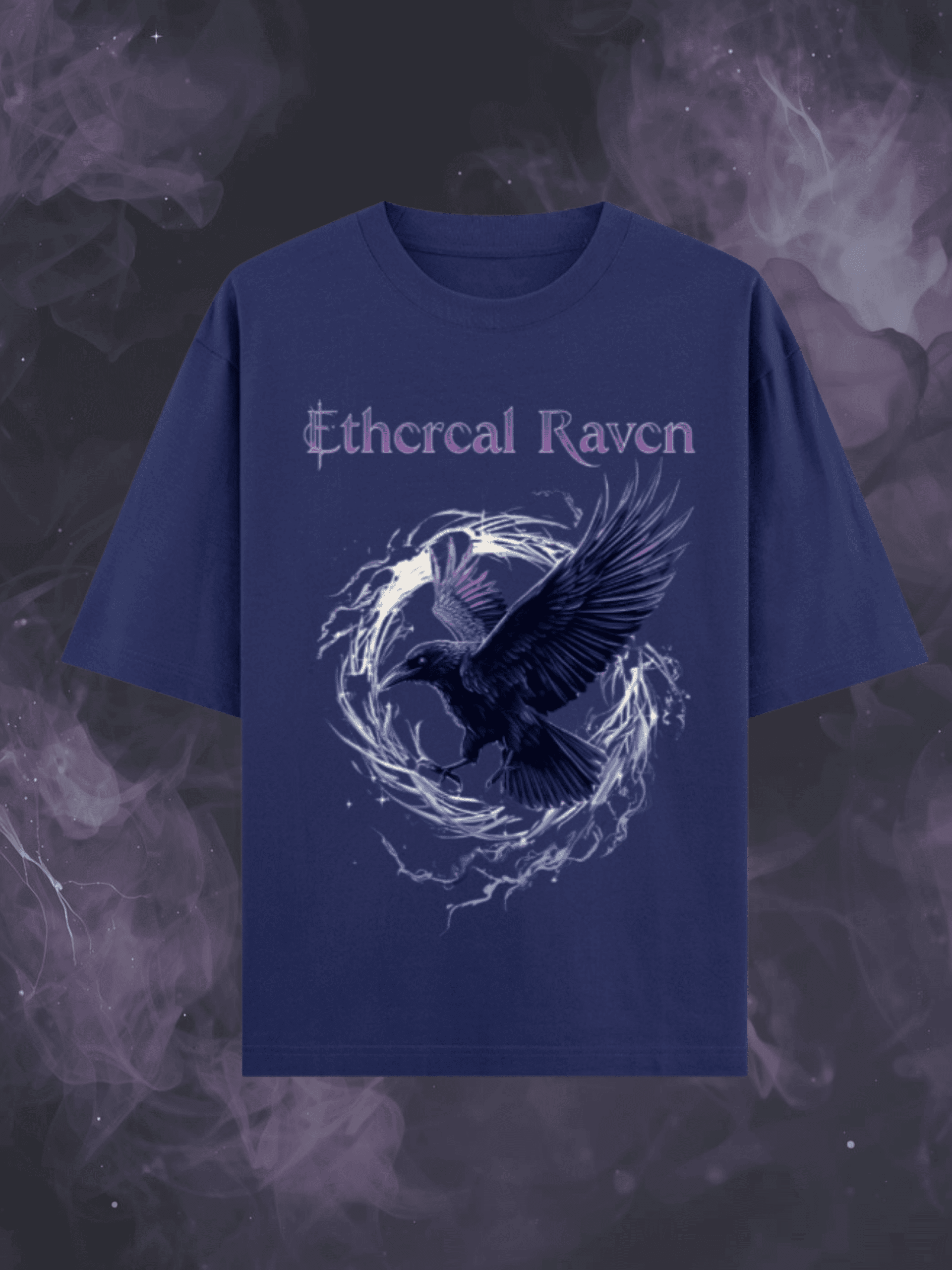 Etherial Ravan | Oversized T-Shirt - Image 4