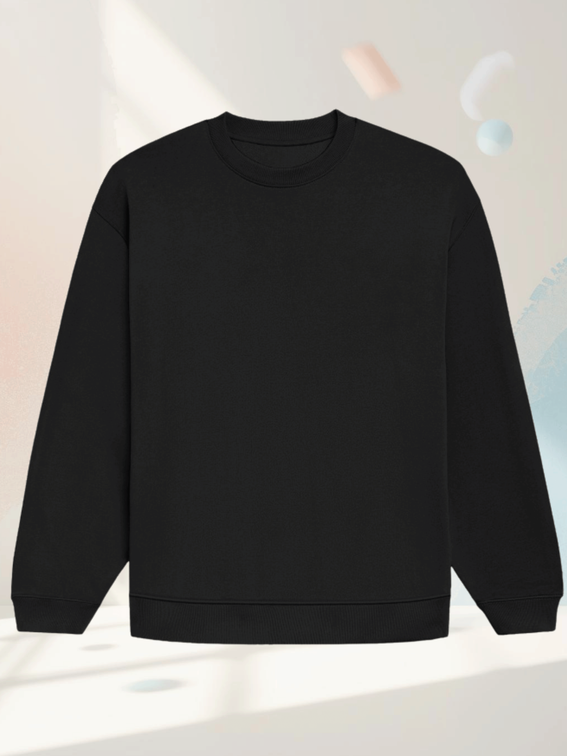Black Sweatshirt Mockup