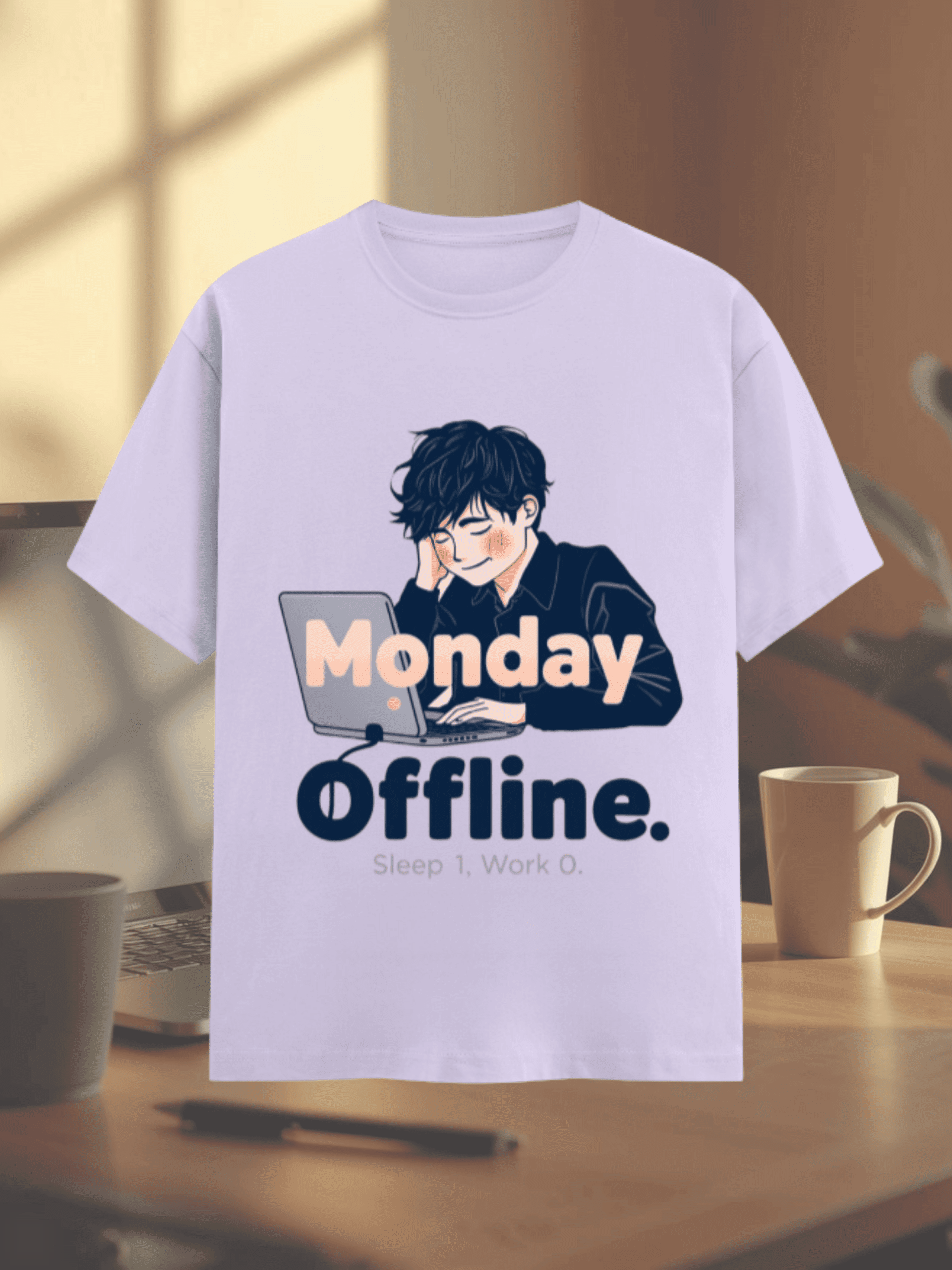 Monday Offline | Luxe Tee - Image 5