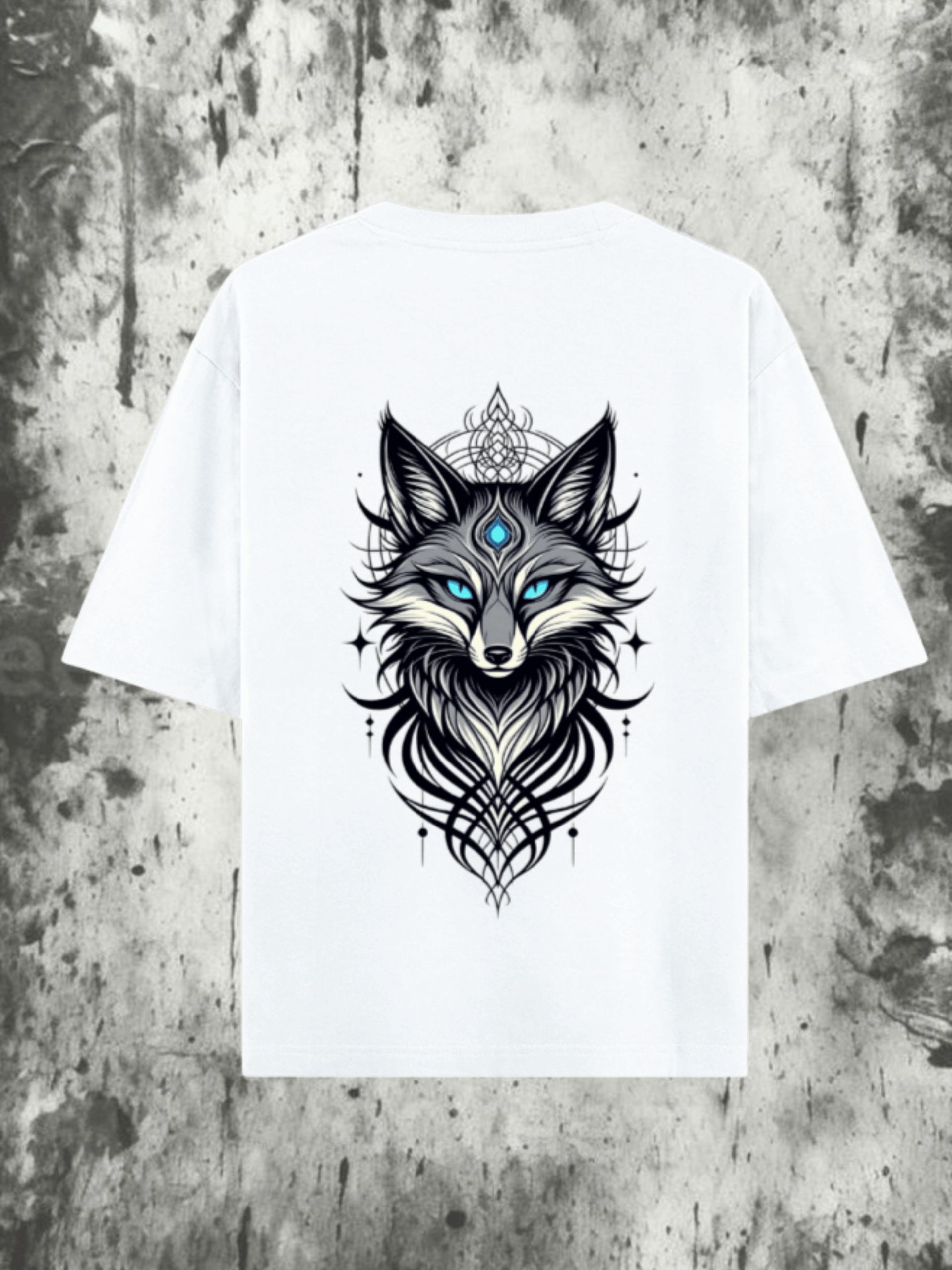 Attitude Wolf | Oversized T-Shirt - Image 2