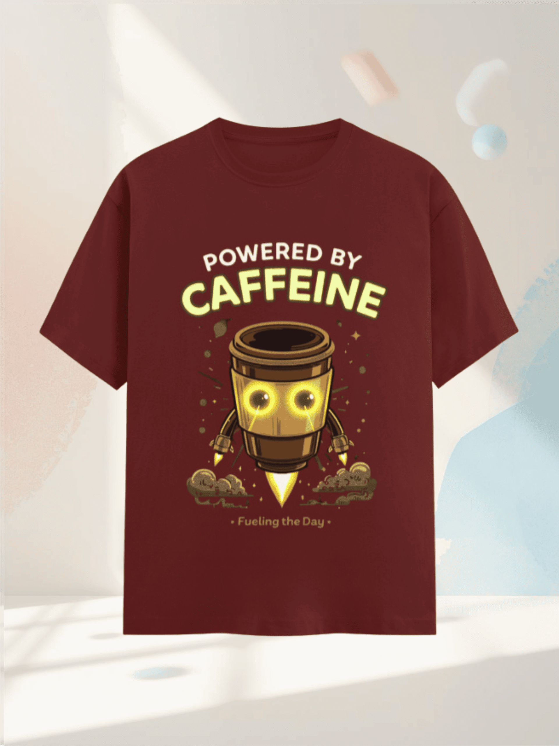 Powered by Caffeine | Classic Tee - Image 5