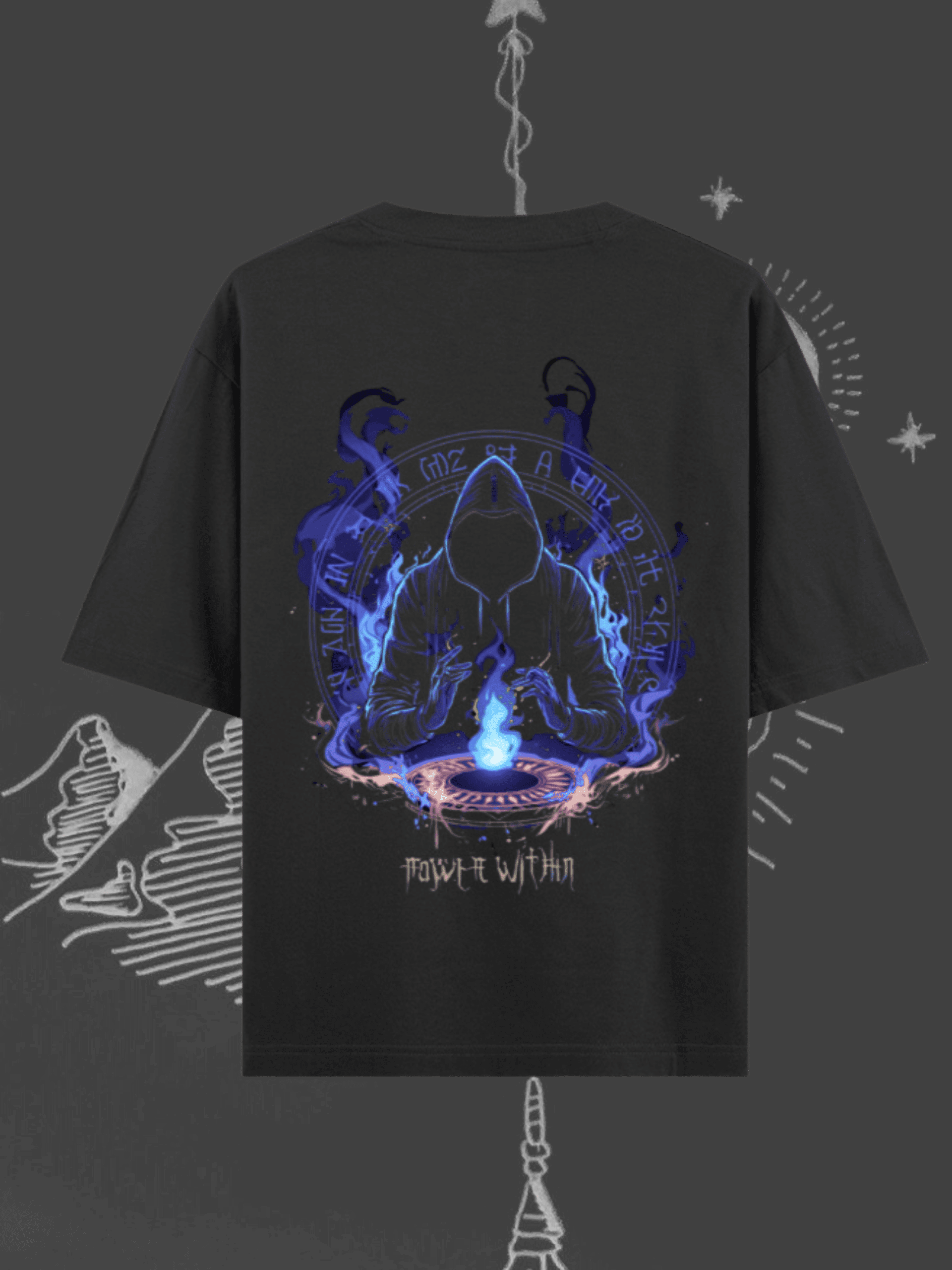 Power Within | Oversized T-Shirt - Image 2