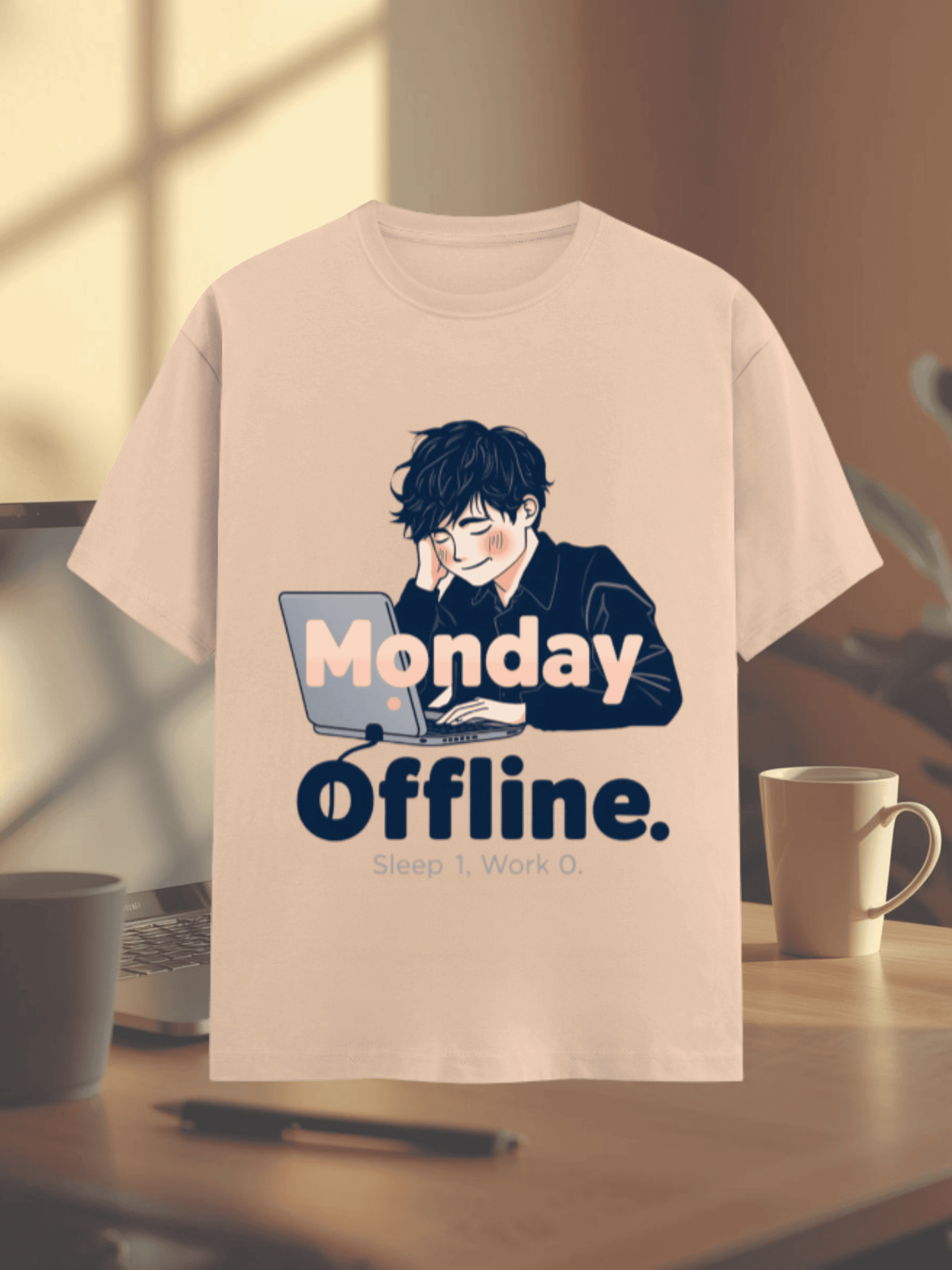 Monday Offline | Luxe Tee - Image 4