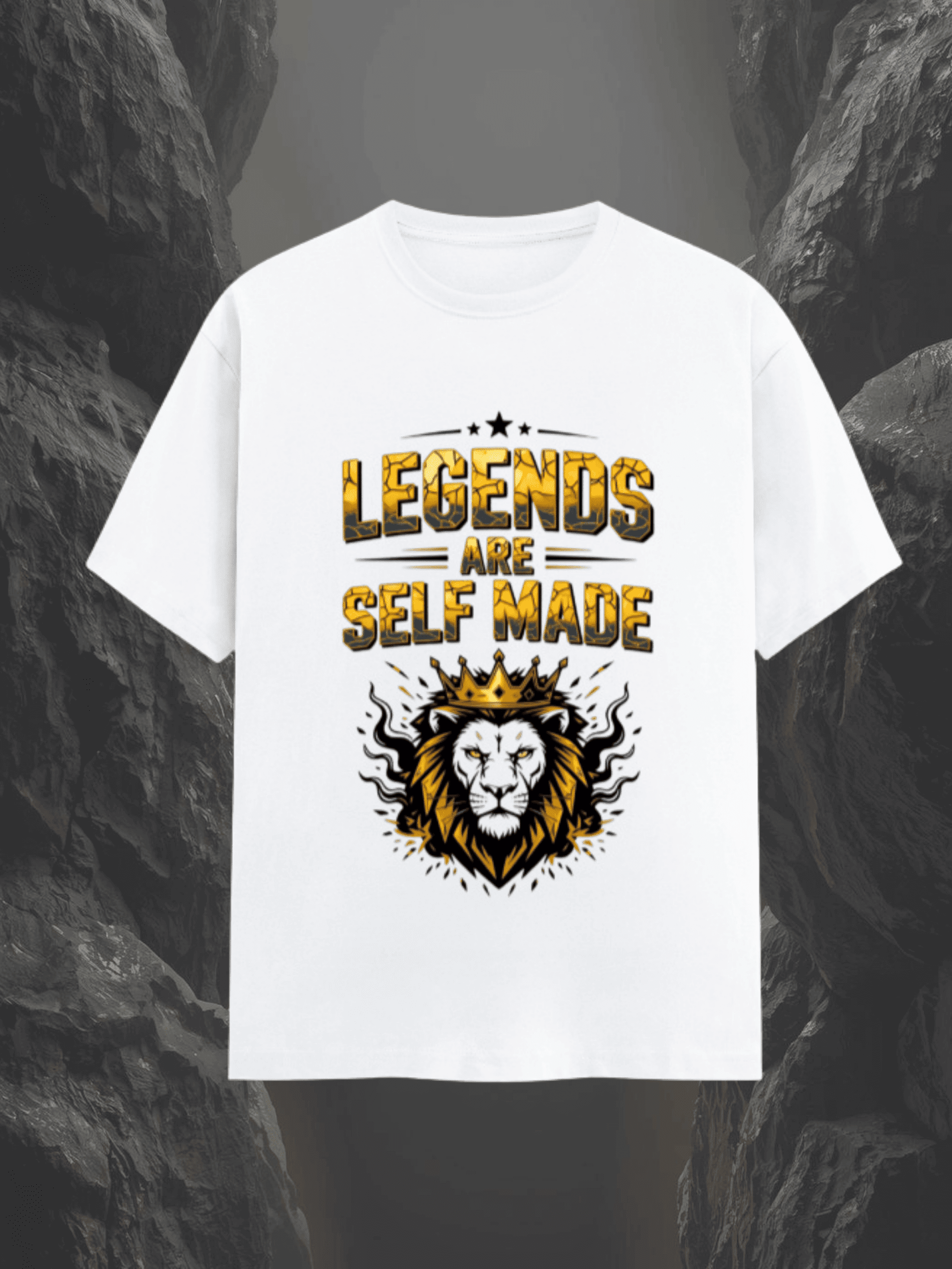 Legends Are Self Made | Lion Edition Tee - Image 2