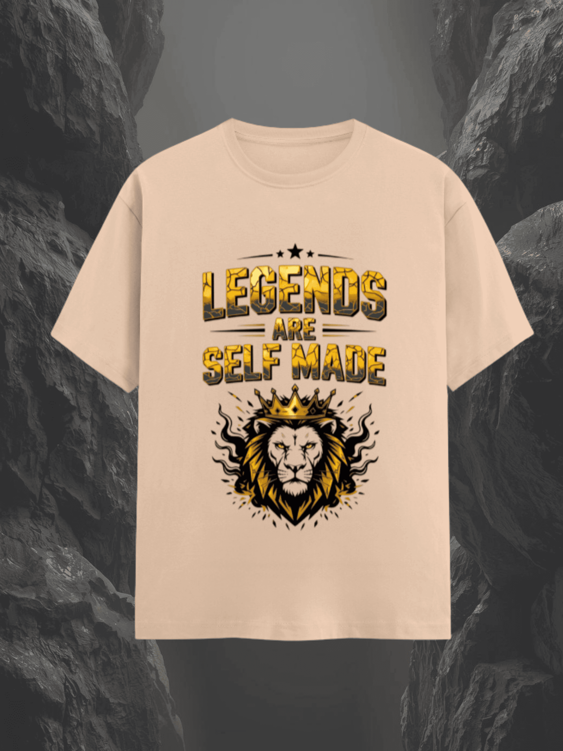 Legends Are Self Made | Lion Edition Tee - Image 3