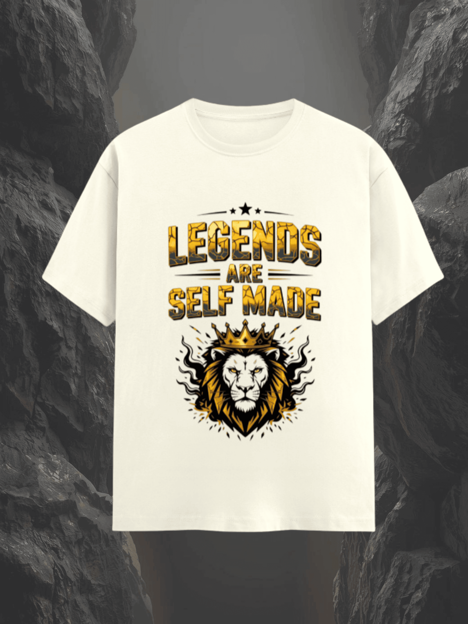 Legends Are Self Made | Lion Edition Tee - Image 4