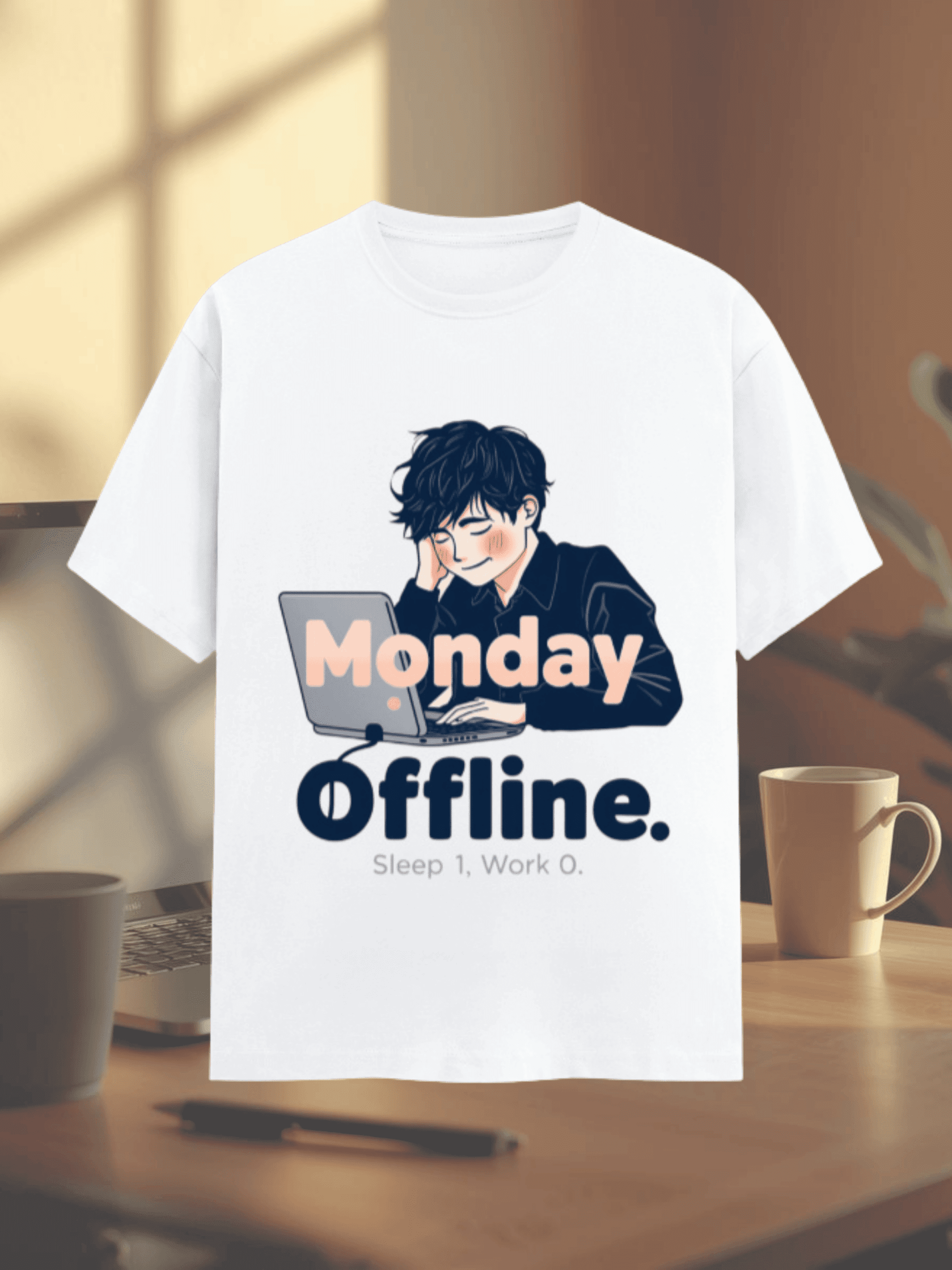Monday Offline | Luxe Tee - Image 2