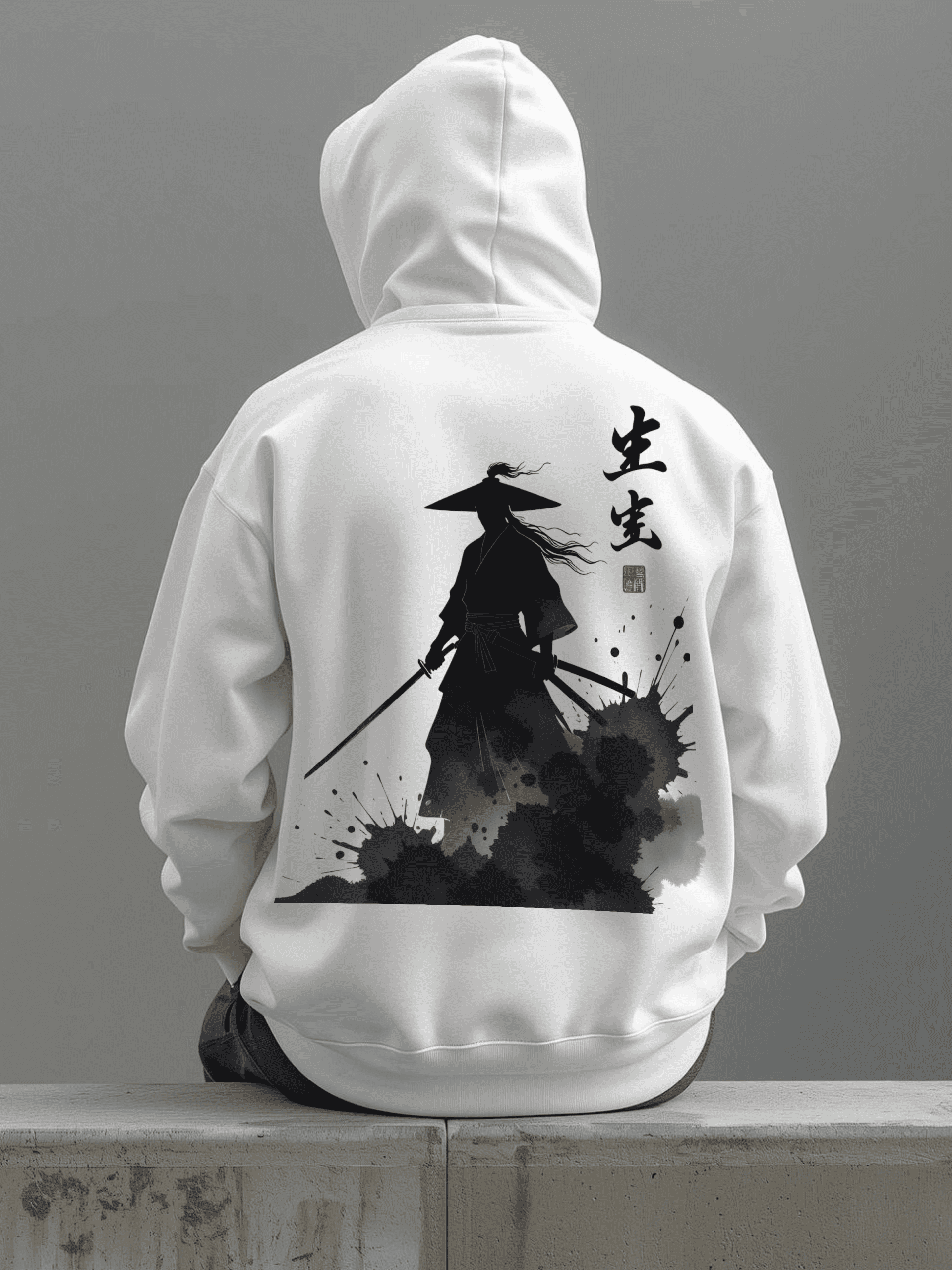 White Hoodie Mockup