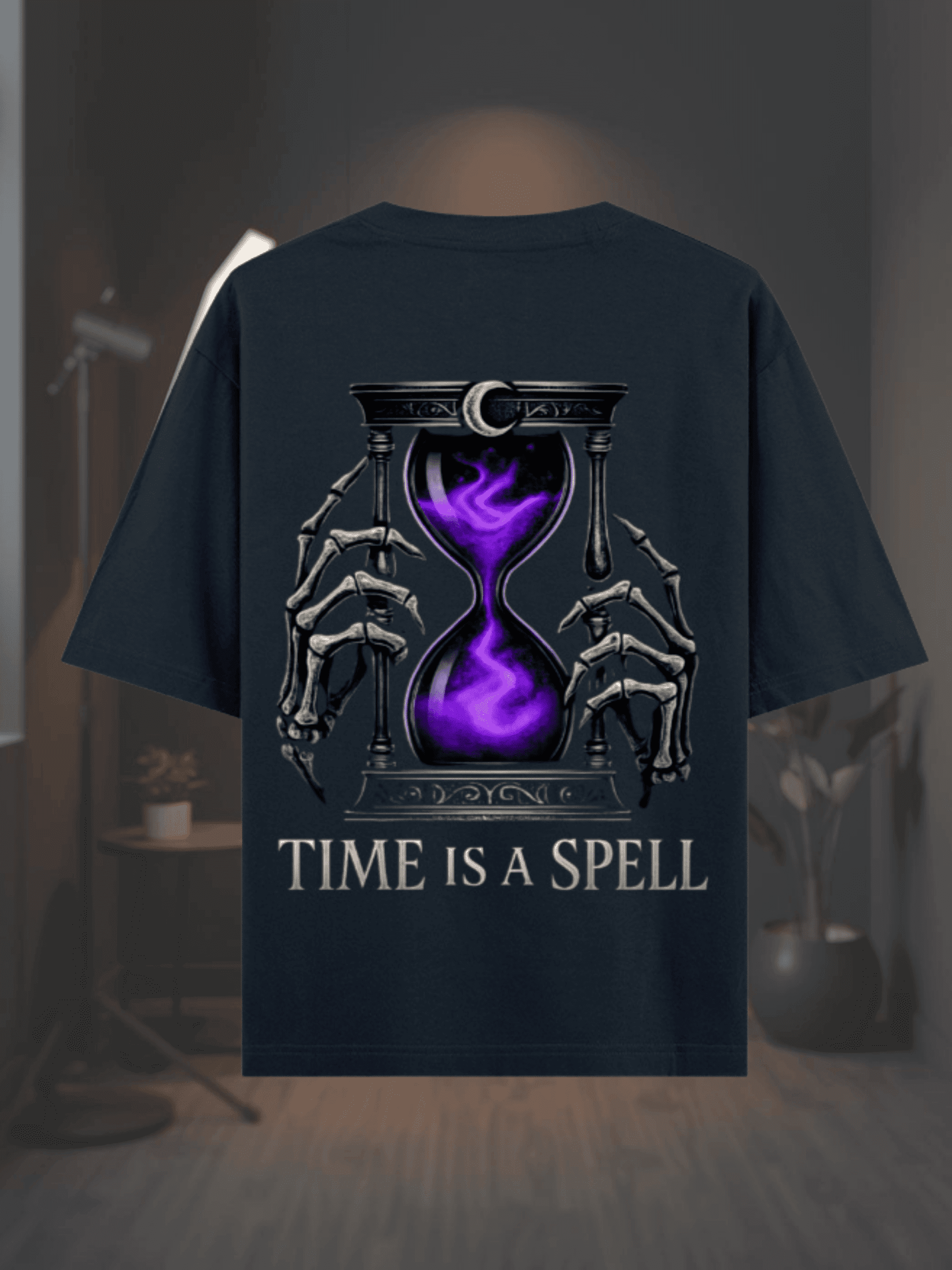 Time is a Spell | Premium Oversized T-Shirt - Image 3
