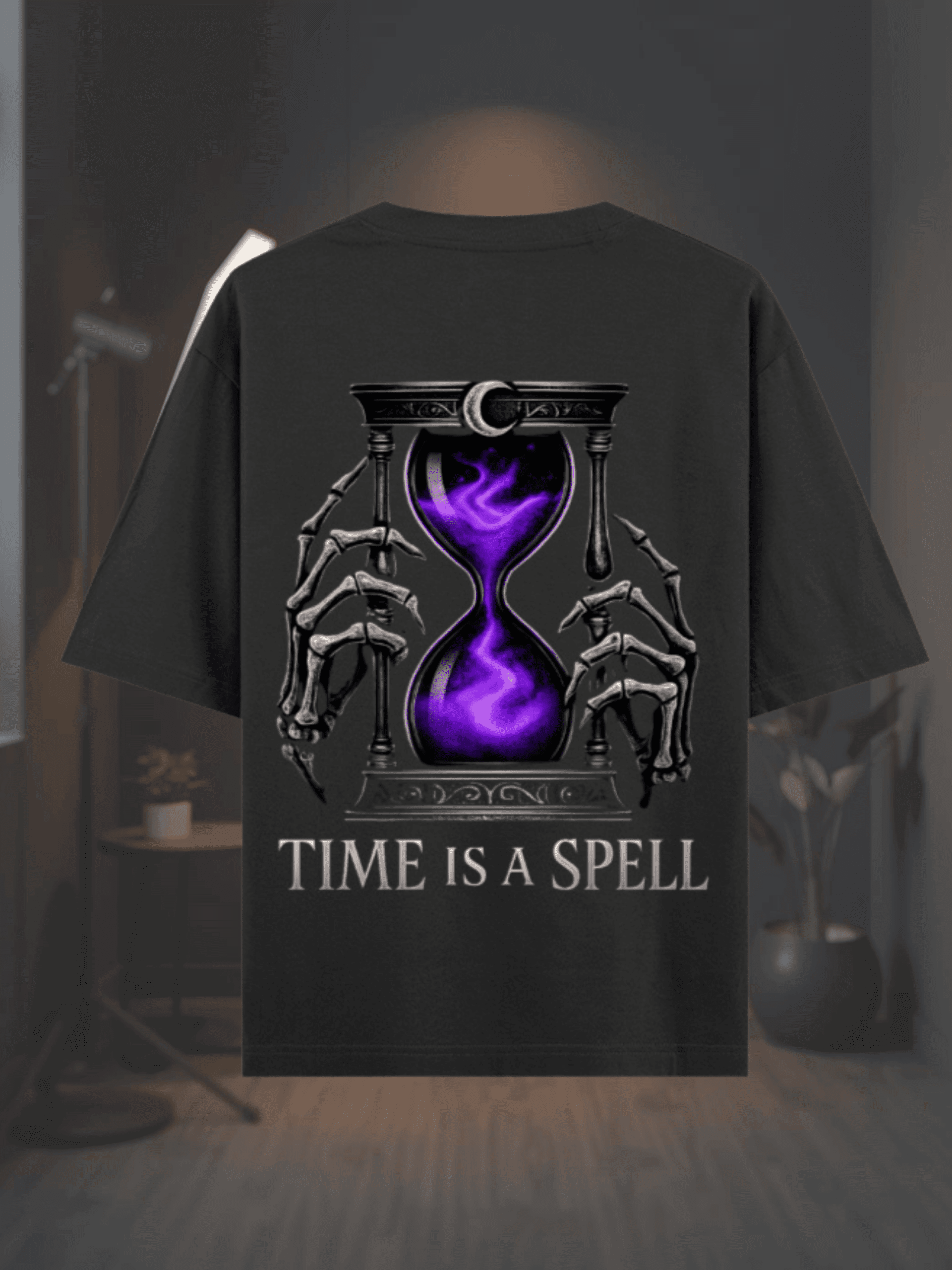 Time is a Spell | Premium Oversized T-Shirt - Image 2