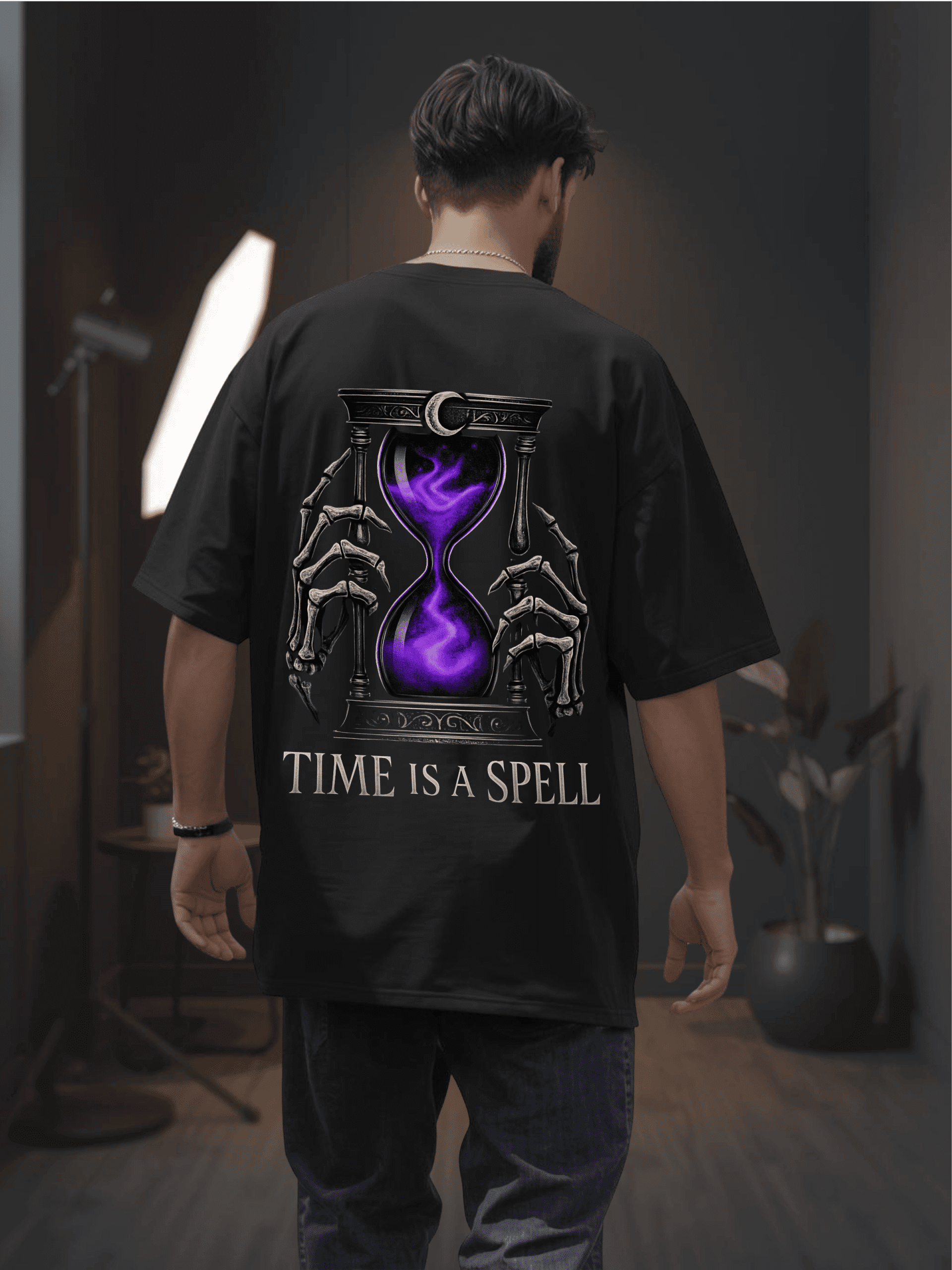 Black Oversized Mockup