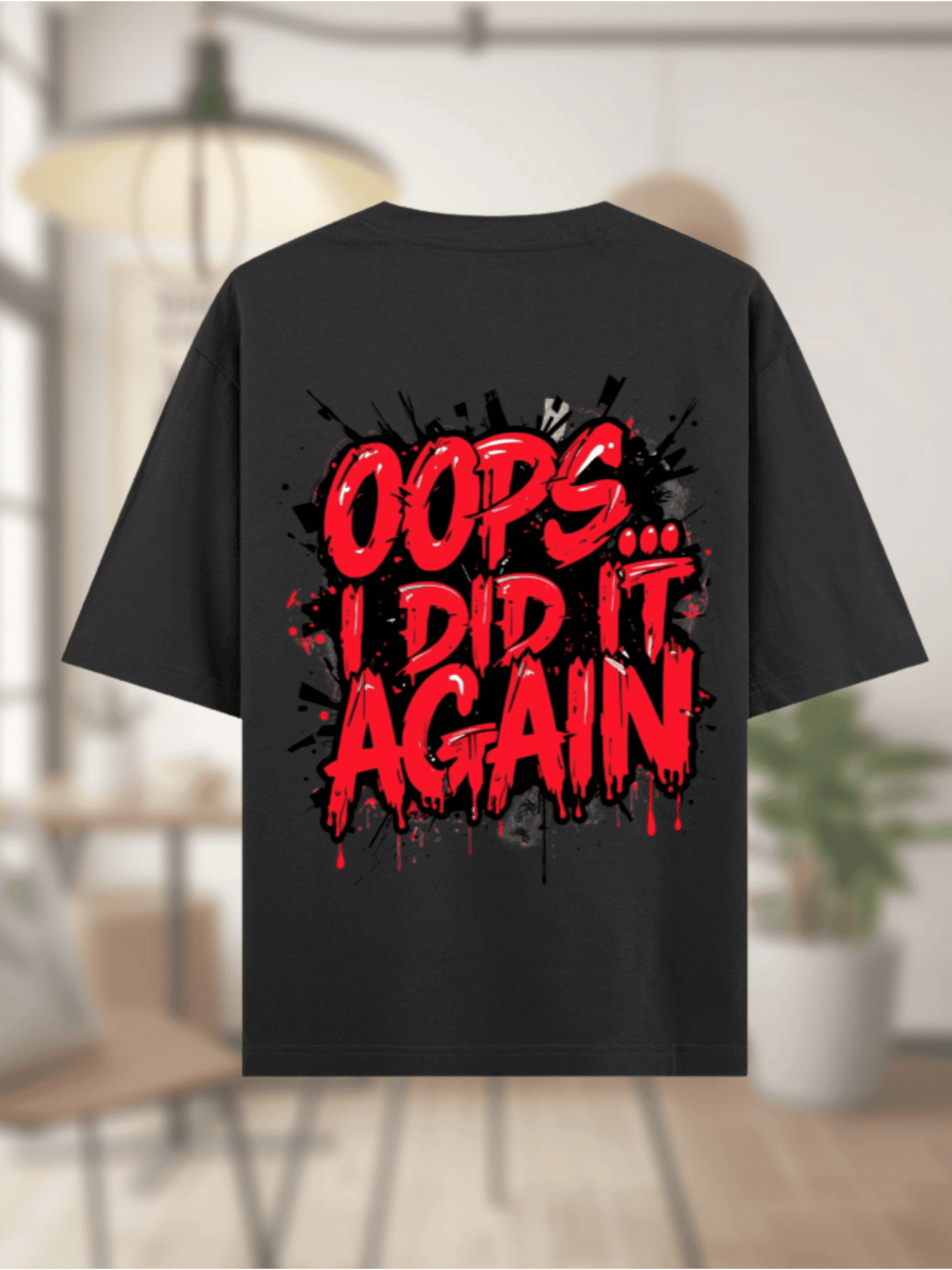 Opp’s I Did It Again | Oversized T-Shirt - Image 3