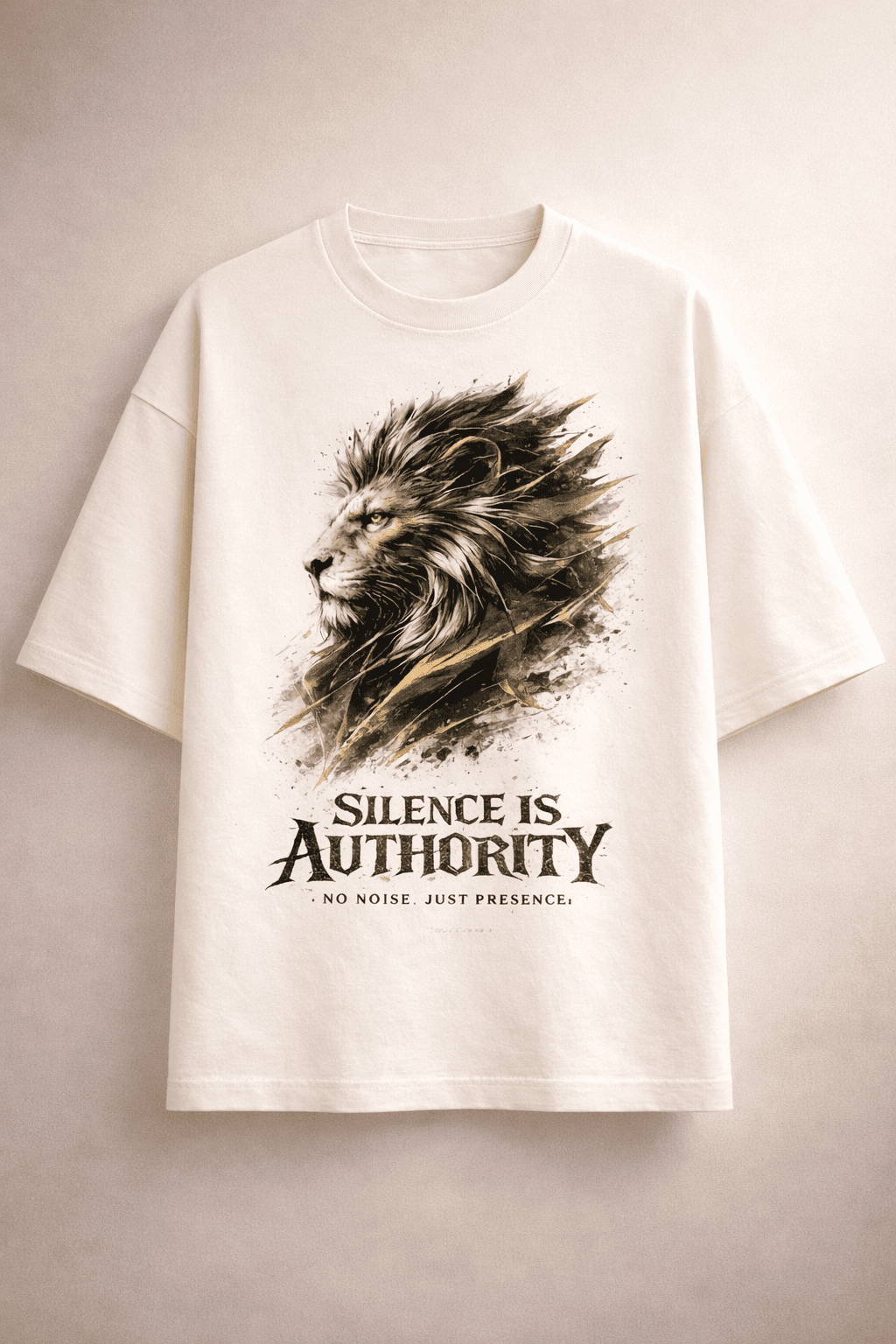 Premium | Silent Authority — Oversized Tee - Image 3