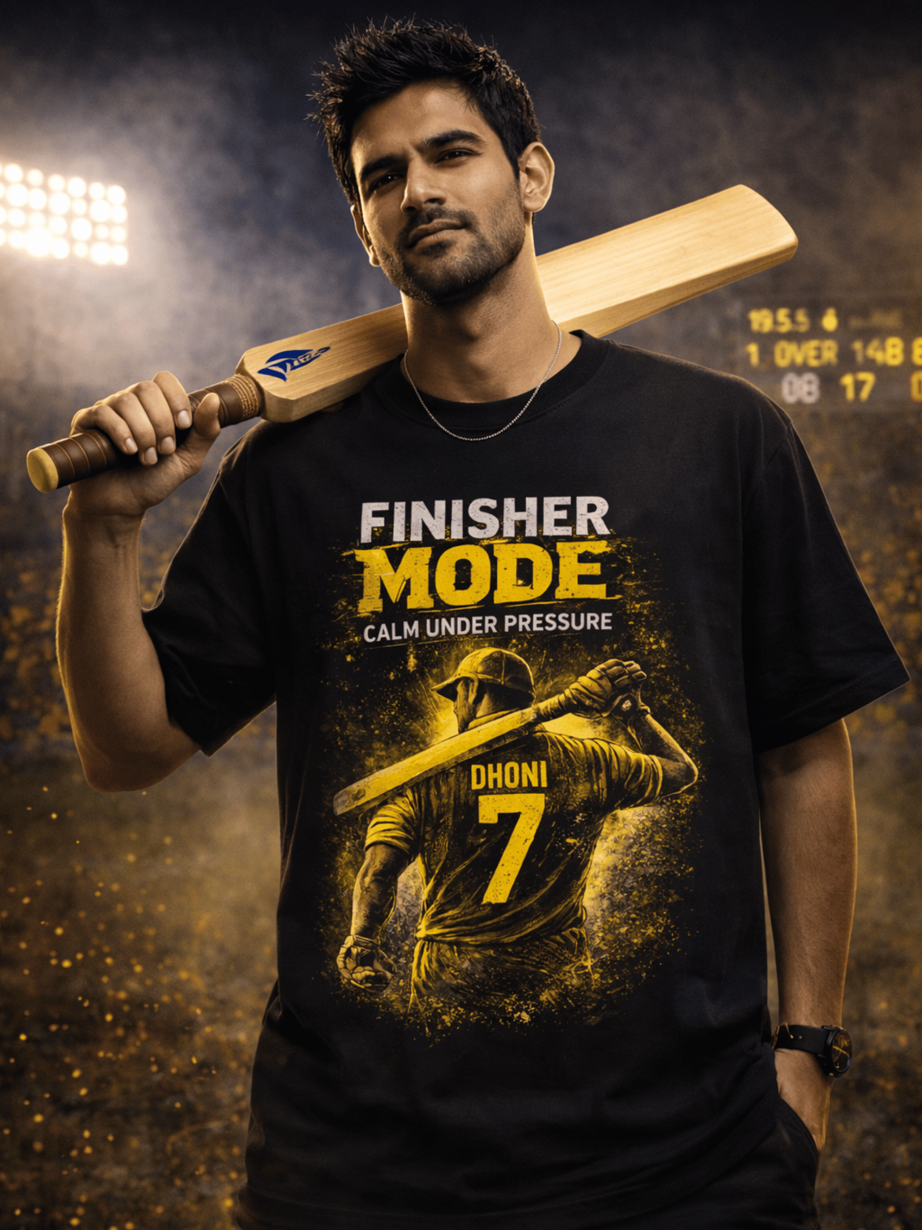 Finisher Mode – Calm Under Pressure Tee - Image 2