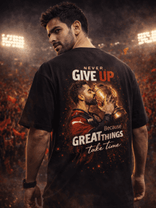 Never Give Up – Champion Tee