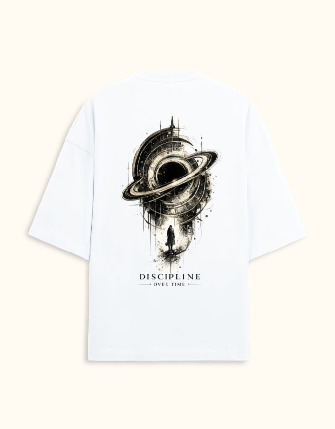 Premium | Discipline Over Time — Oversized Tee - Image 2